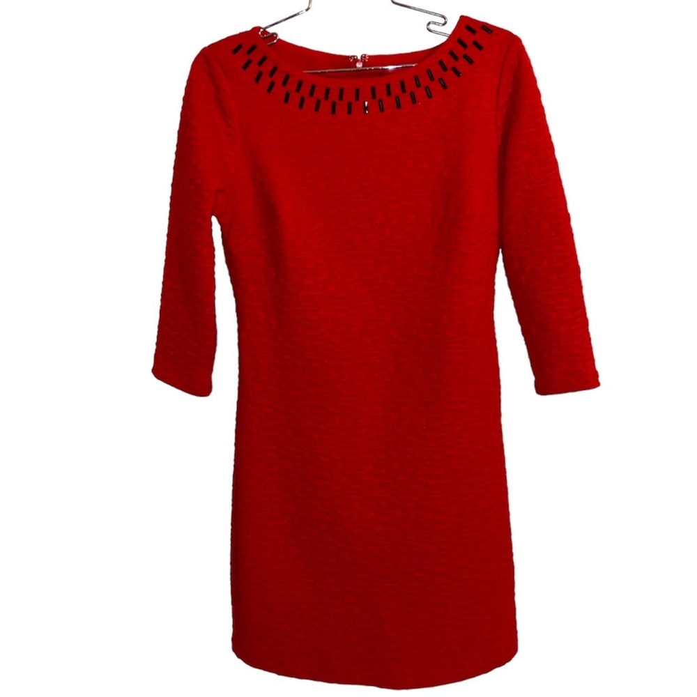 Taylor Red Dress Size 4